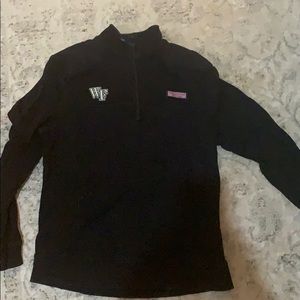 Wake Forest Vineyard Vines pullover small